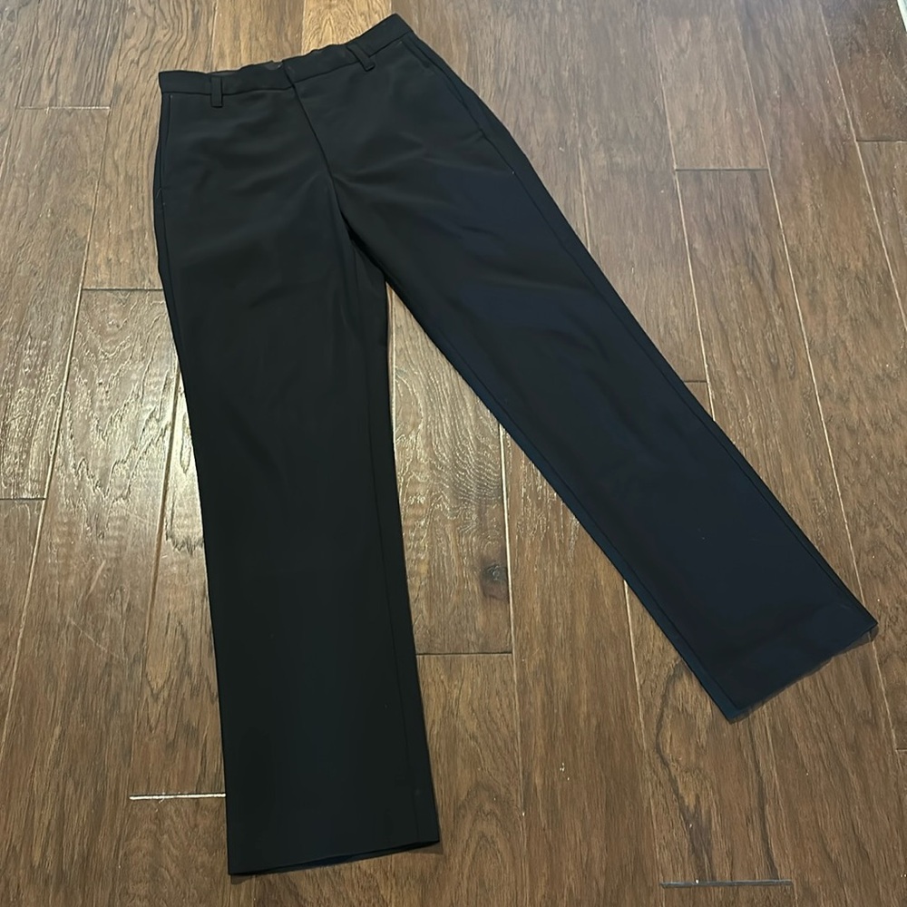 Men’s black Bananas Republic dress pants -28R, 31” inseam